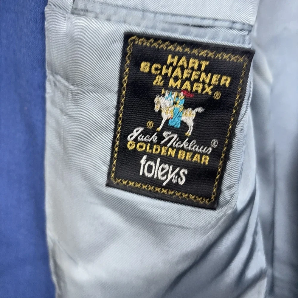 Hart Schaffner Marx Jack Nicklaus Blazer Mens 44R (48
